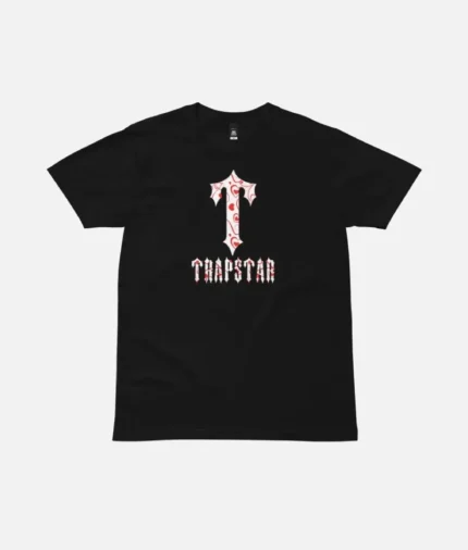 T For Trapstar Hearts T Shirt Noir (2)