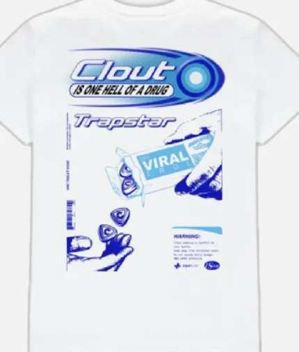Trapstar Clout T Shirt Blanc (1)