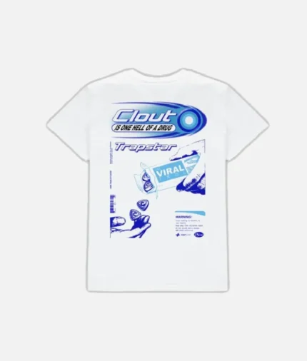 Trapstar Clout T Shirt Blanc (2)
