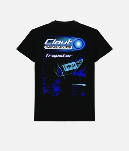 Trapstar Clout T Shirt Noir (2)