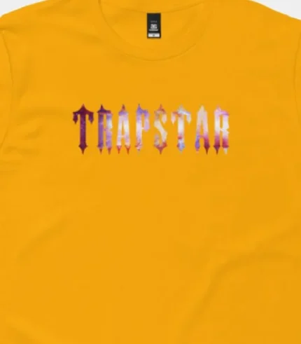 Trapstar Galaxie T Shirt Jaune (1)