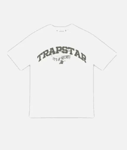 Trapstar T Shirt Battalion Blanc (2)