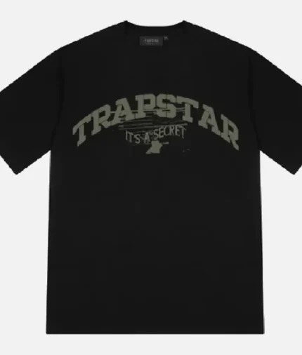 Trapstar T Shirt Battalion Noir (1)